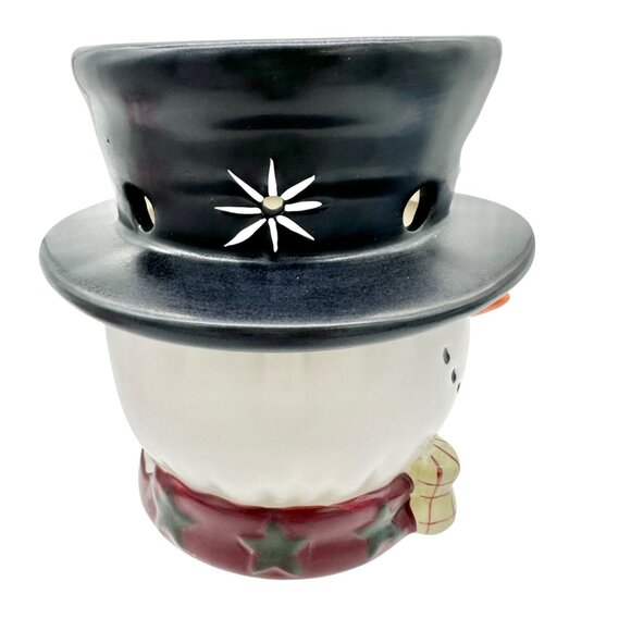 Yankee Candle Snowman Wax Warmer With ScentSationals Glistening Pine Wax Cubes - Picture 9 of 9